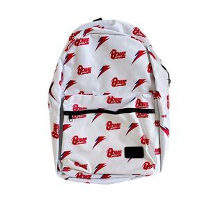 NEW David Bowie Backpack Large Logo All Over NWT
